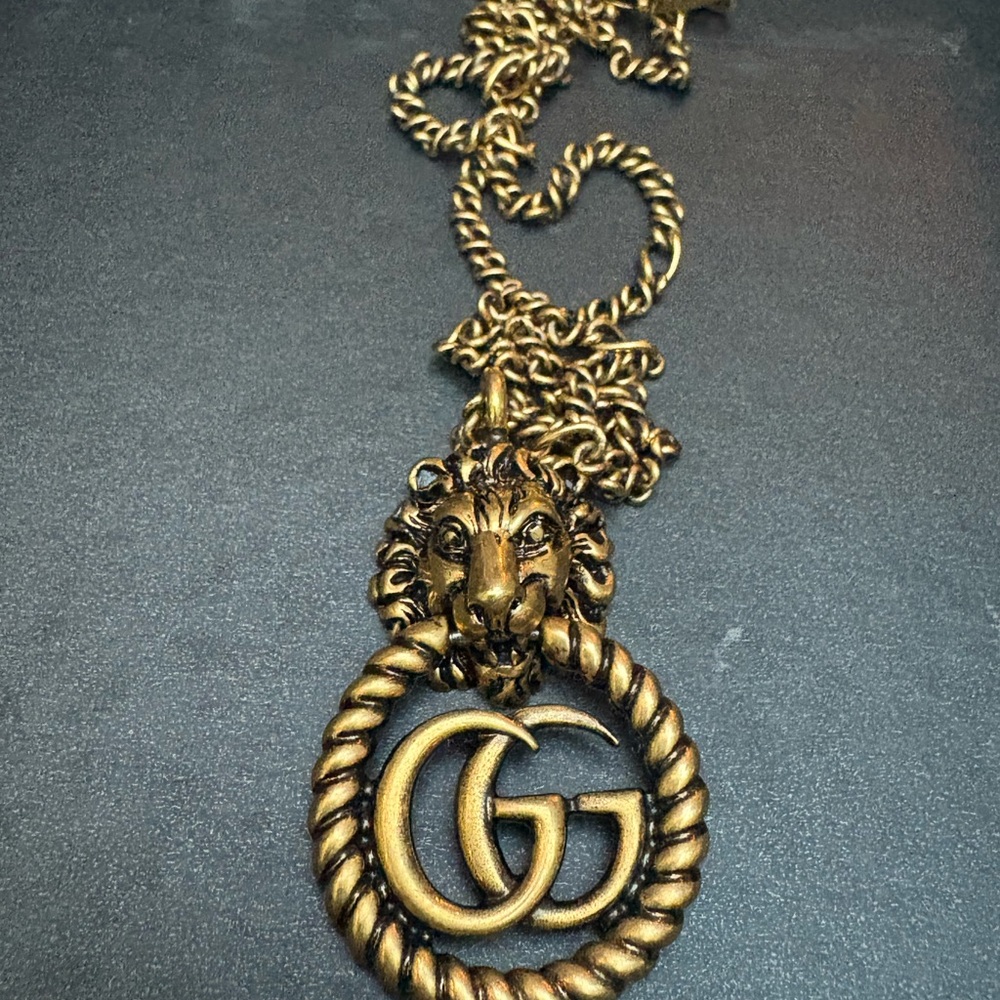 Authentic Gucci Gold Necklace